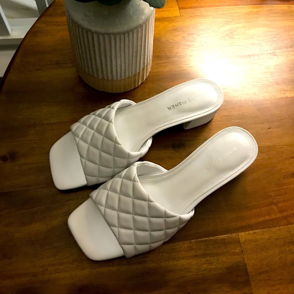 Marc Fisher Quilted Heels
